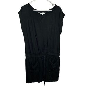 Trina Turk Black Drawstring Mini Dress Size 4